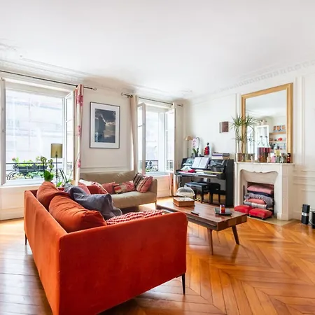 شقة Spacious And Pleasant Nest 2 Steps From Montmartre *