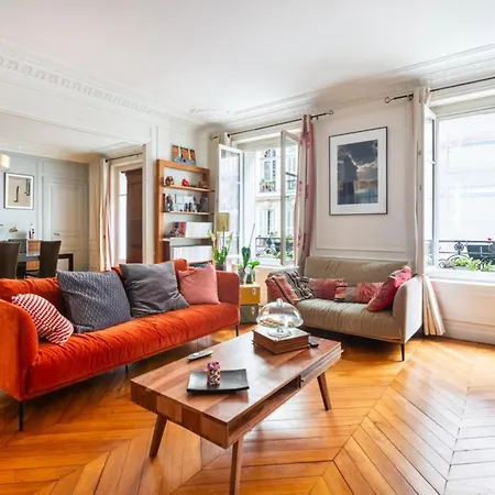 Spacious And Pleasant Nest 2 Steps From Montmartre Apartamento