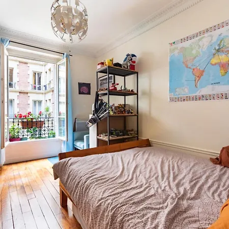 Spacious And Pleasant Nest 2 Steps From Montmartre شقة